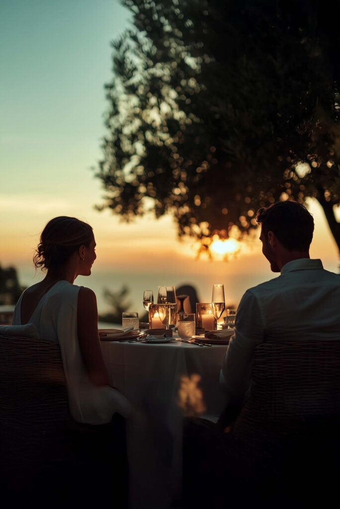 LE SFUMATURE ROMANTICHE DELLA CENA